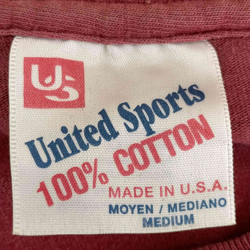 ユナイテッドスポーツ UNITED SPORTS 90s USA製 NEW ROCK オルタナティヴ・ロックバンドTシャツ メンズ import:M
