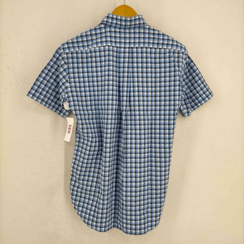 ランズエンド LANDS END チェック S/S BDシャツ メンズ JPN:S