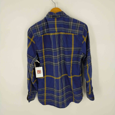 バーバリーブリット BURBERRY BRIT 1ポケットライトネルチェックシャツ メンズ import:S