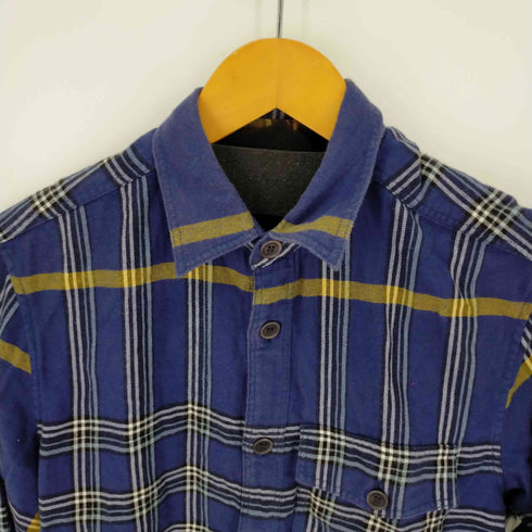 バーバリーブリット BURBERRY BRIT 1ポケットライトネルチェックシャツ メンズ import:S