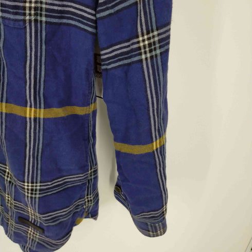 バーバリーブリット BURBERRY BRIT 1ポケットライトネルチェックシャツ メンズ import:S