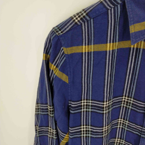 バーバリーブリット BURBERRY BRIT 1ポケットライトネルチェックシャツ メンズ import:S