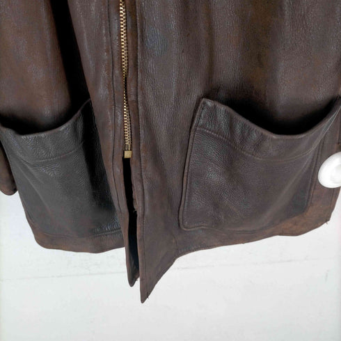 W.B.PLACE&Co. 50-60s レザーカーコート メンズ JPN:M