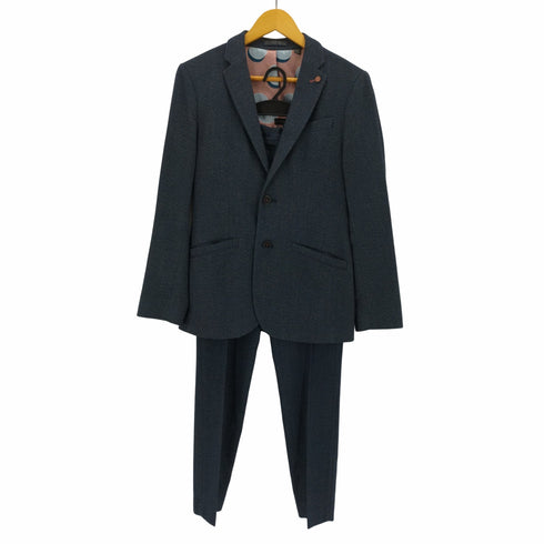 テッドベーカー TED BAKER 裏地 総柄 スーツ セットアップ テーラード ジャケット & パンツ メンズ 1 28S