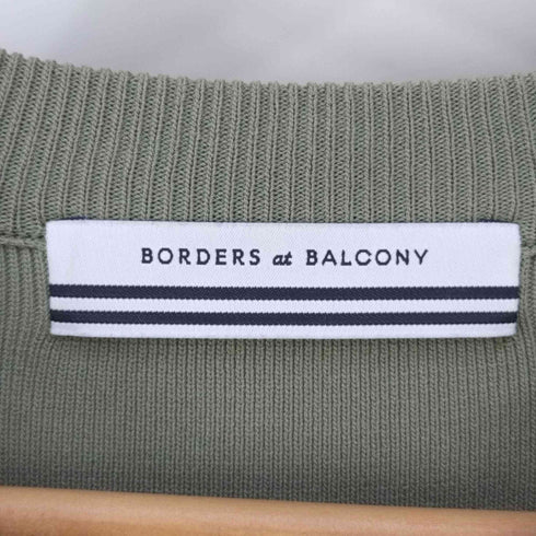 ボーダーズアットバルコニー borders at balcony SINGLE PEARL TOP シングルパールトップ レディース 38