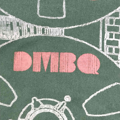 DMBQ サイケデリックロック バンドTシャツ メンズ