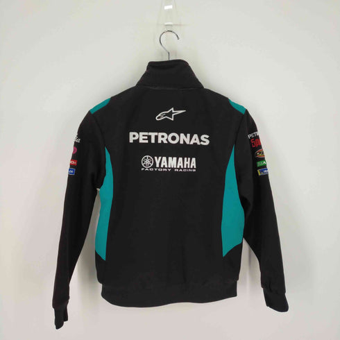 PETRONAS YAMAHA SRT レーシング 企業ロゴ刺繍ジャケット 撥水 ボンディングジャケット レディース 164 12/13