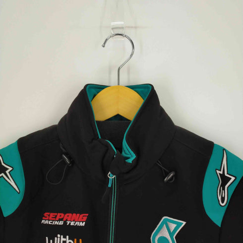 PETRONAS YAMAHA SRT レーシング 企業ロゴ刺繍ジャケット 撥水 ボンディングジャケット レディース 164 12/13