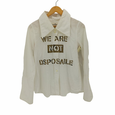 ヴィヴィアンウエストウッド アングロマニア Vivienne Westwood ANGLOMANIA アルコホリック シャツ ドレス シャツ レディース EUR:38