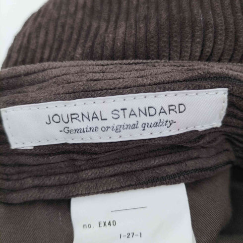 ジャーナルスタンダード JOURNAL STANDARD 21AW TUMUGITO コーデュロイ ブッチャー2タックイージーパンツ メンズ JPN:M
