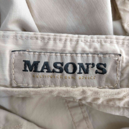 メイソンズ masons ボタンフライ カーゴパンツ レディース