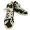 プレイコムデギャルソン PLAY COMME des GARCONS ハート総柄 キャンバス ハイカットスニーカー レディース JPN:24