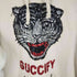 GUCCIFY アニマルスパンコールフーディ― 虎 光沢 レディース