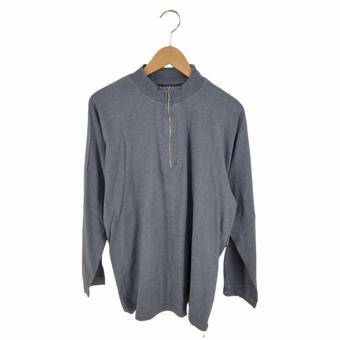 フルギ andlo インド製 ハーフジップ モックネックTシャツ レディース JPN:M