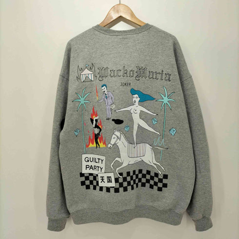 ワコマリア WACKO MARIA 23AW 世界平和プロジェクト SWEAT SHIRT TYPE-8 メンズ JPN:XL