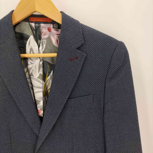 テッドベーカー TED BAKER ポルトガル製 総柄 テーラード ジャケット メンズ JPN:1