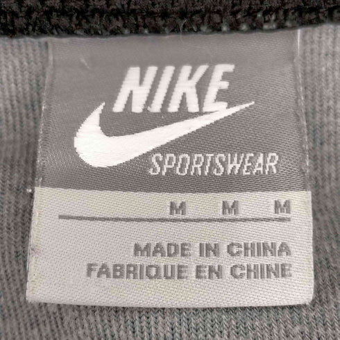 ナイキ NIKE 00s Y2K ベロア切替 ジップアップトラックジャケット メンズ JPN:M