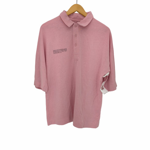 PANGAIA ロゴプリントポロシャツ レディース import:L