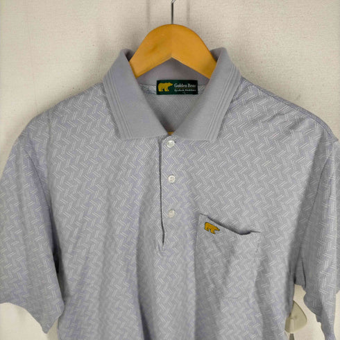 ゴールデンベアー Golden bear 総柄ポロシャツ メンズ JPN:L