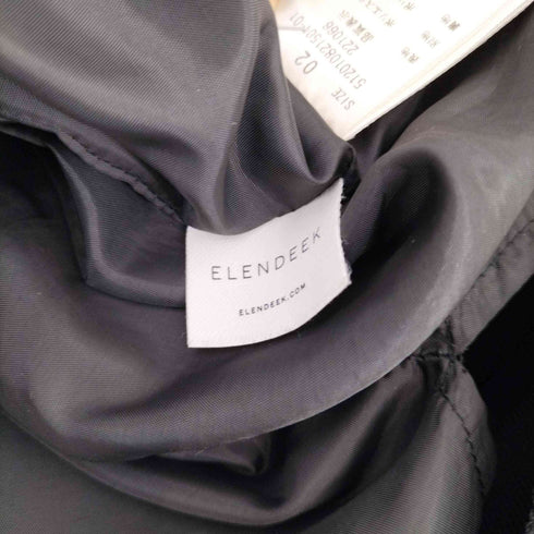 エレンディーク ELENDEEK プリーツ切替スカート レディース JPN:2