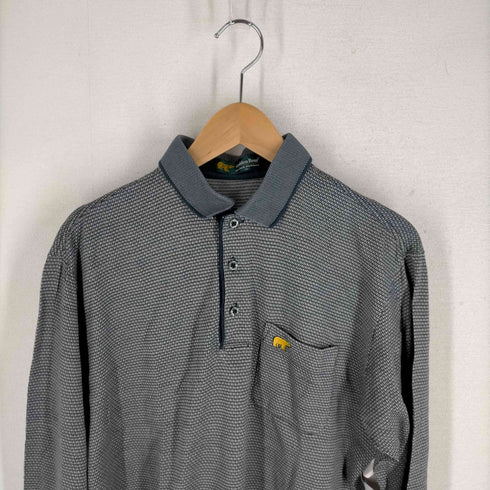 ゴールデンベアー Golden bear 総柄ポロシャツ メンズ JPN:M