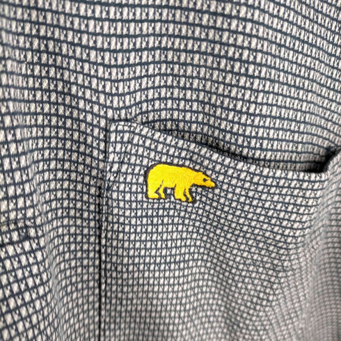 ゴールデンベアー Golden bear 総柄ポロシャツ メンズ JPN:M