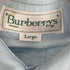 バーバリーズ BURBERRYS ロゴ刺しゅうボーダー柄ポロシャツ メンズ JPN:L