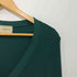 ユナイテッドアローズ UNITED ARROWS シルクリブ Vネック カーディガン レディース JPN:38