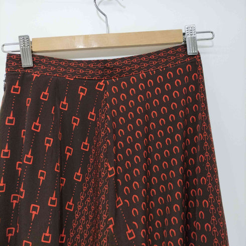 ユナイテッドアローズ UNITED ARROWS UWSC ビットプリント スカート レディース JPN:36