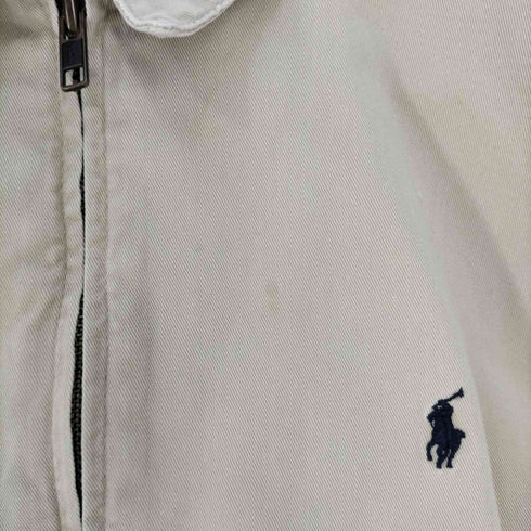 ポロバイラルフローレン Polo by RALPH LAUREN 80-90s 三角タグ コットン スイングトップ ジップアップジャケット メンズ L(16/18)