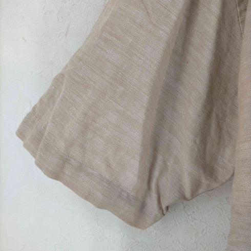 エディーバウアー Eddie Bauer CLASSIC FIT リネン S/S プルオーバーシャツ メンズ import:XL
