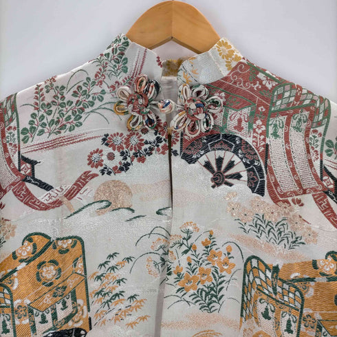 ewer 1950s beautiful woven jacket レディース