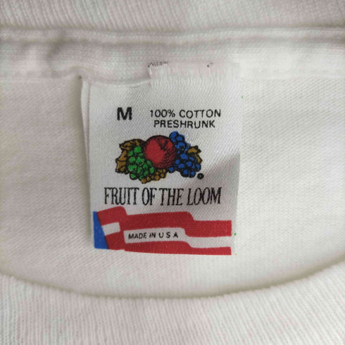 フルーツオブザルーム FRUIT OF THE LOOM 90S シングルステッチ BALLOONプリント S/Sカットソー メンズ JPN:M