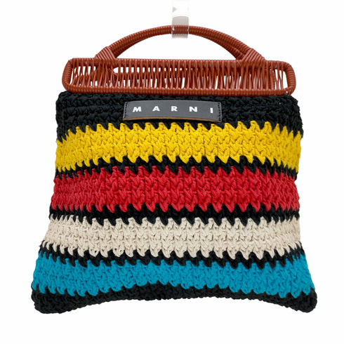 マルニ MARNI クロシェニットバッグ レディース