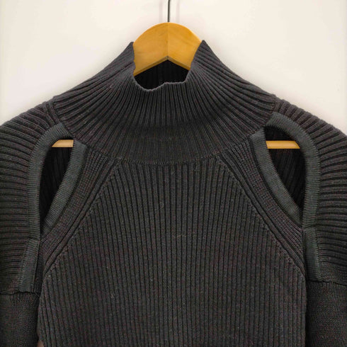 フミカウチダ FUMIKA UCHIDA DOUBLE SLEEVE HIGH NECK RIB SWEATER レディース JPN:34