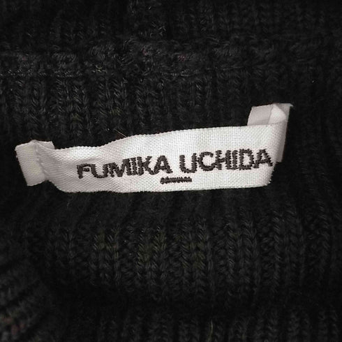 フミカウチダ FUMIKA UCHIDA DOUBLE SLEEVE HIGH NECK RIB SWEATER レディース JPN:34