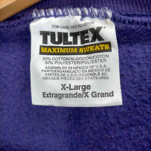タルテックス TULTEX 00S フロントプリントクルーネックスウェット メンズ JPN:XL