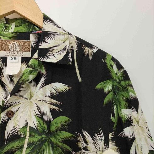 カラヘオ KALAHEO ハワイ製 アロハシャツ メンズ import:XS