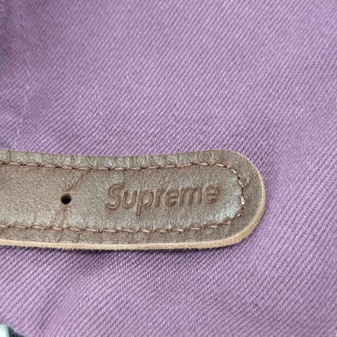シュプリーム Supreme 2Tone S Logo 6Panel Cap ダスティーパープル メンズ FREE