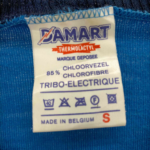 ダマール DAMART MADE IN BERGIUM 切替ニット メンズ JPN:S