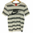 ナイキ NIKE シャドー ボーダー ロゴ プリント S/S クルーネック Tシャツ メンズ import:L
