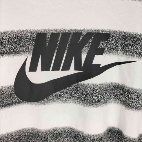 ナイキ NIKE シャドー ボーダー ロゴ プリント S/S クルーネック Tシャツ メンズ import:L