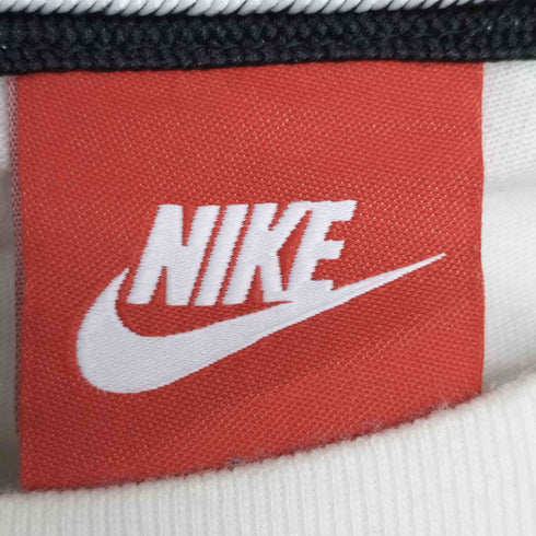 ナイキ NIKE シャドー ボーダー ロゴ プリント S/S クルーネック Tシャツ メンズ import:L