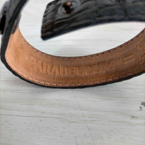 PARABELLUM レザーバングル メンズ