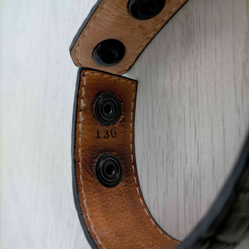 PARABELLUM レザーバングル メンズ