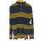 ポロバイラルフローレン Polo by RALPH LAUREN 90S ポニー 刺繍 ボーダー L/S 鹿の子 ポロシャツ メンズ import:L