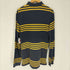 ポロバイラルフローレン Polo by RALPH LAUREN 90S ポニー 刺繍 ボーダー L/S 鹿の子 ポロシャツ メンズ import:L