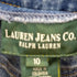 ラルフローレン RALPH LAUREN 90S テーパードデニムパンツ メンズ 10