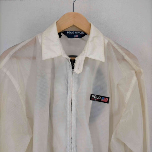 ポロスポーツラルフローレン POLO SPORT RALPH LAUREN 90S バックプリントナイロンジップブルゾン メンズ JPN:S