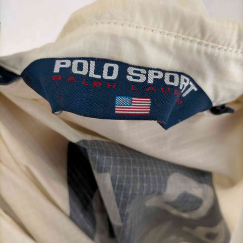 ポロスポーツラルフローレン POLO SPORT RALPH LAUREN 90S バックプリントナイロンジップブルゾン メンズ JPN:S